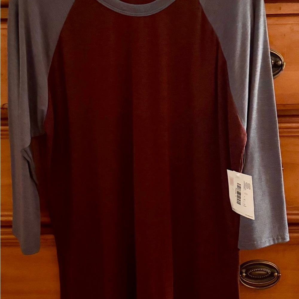 Two-Tone Raglan Sleeve Shirt